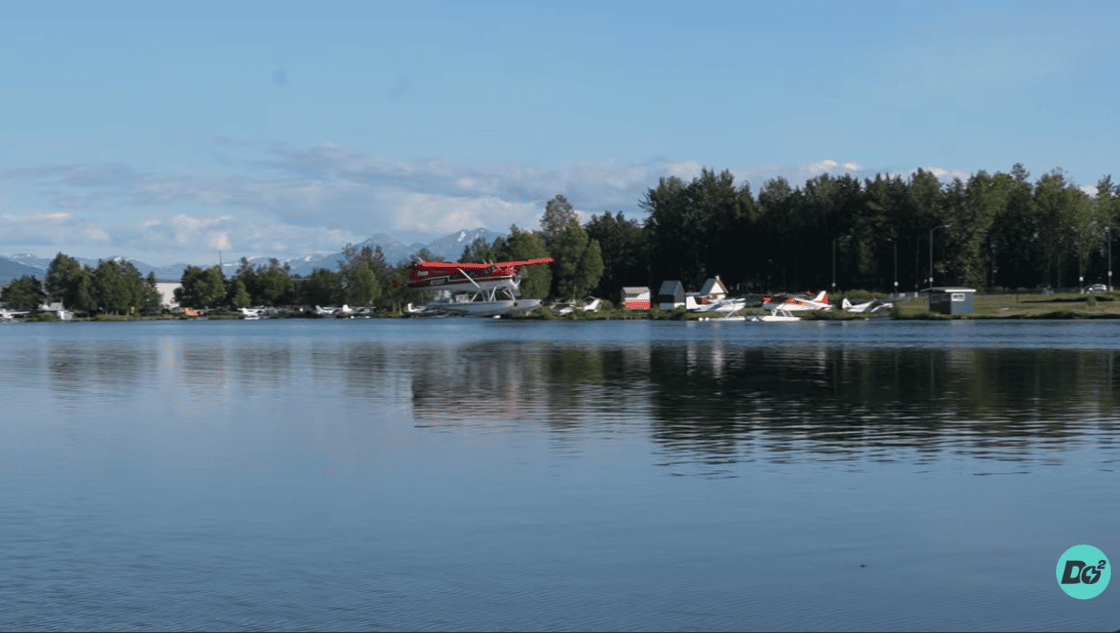 胡德湖水上機場(Lake Hood) - SkyHorse阿拉斯加旅遊團